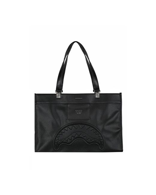 Sprayground Black Tote Bags