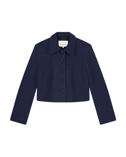 FABIENNE CHAPOT Jassen ,Blauw ,Beau Blazer in het Blue