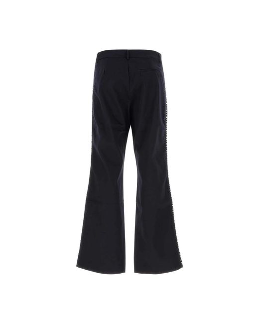 Wales Bonner Blue Wide Trousers for men