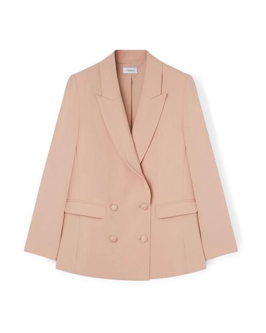 Blazers mötivi de color Natural