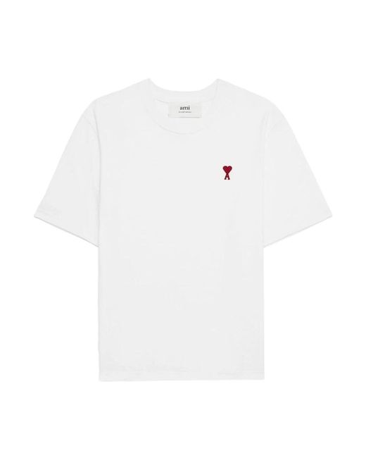 AMI T-shirts in White für Herren