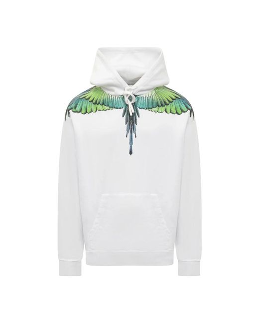 Marcelo Burlon Icon wings hoodie in White für Herren