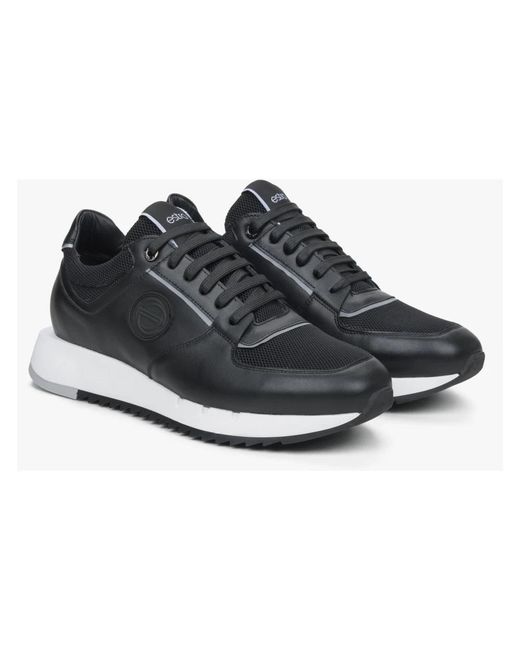 ESTRO Black Sneakers for men
