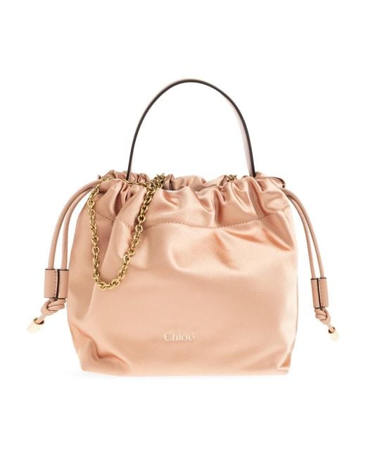 Chloé Pink Bucket Bags