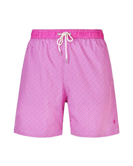 Paul & Shark Fantasy print boxershorts badebekleidung modell in Pink für Herren