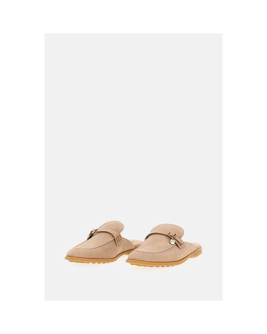 Tod's Natural Mokassin-Mules