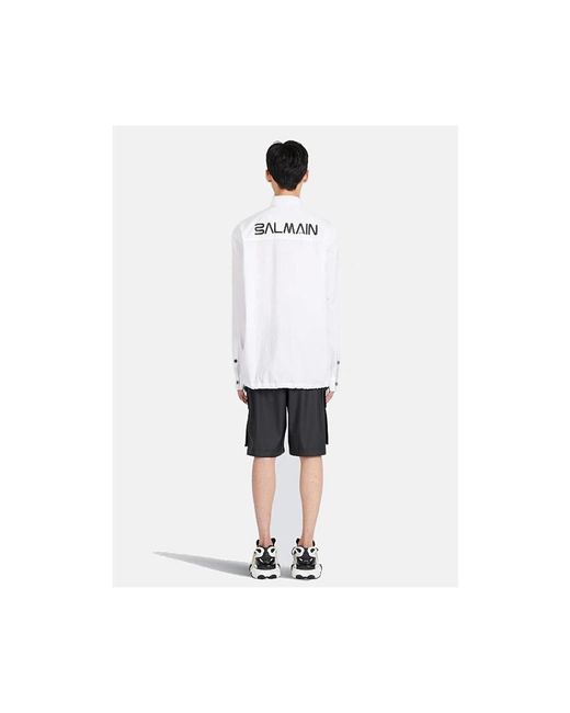 Balmain White Formal Shirts for men