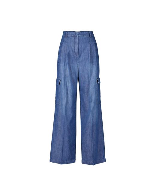 Jeans > wide jeans Seductive en coloris Blue