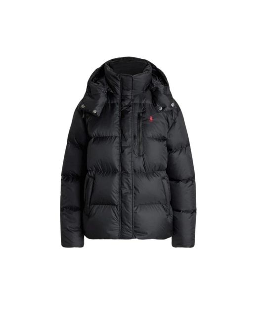 Down Jackets Ralph Lauren de hombre de color Black