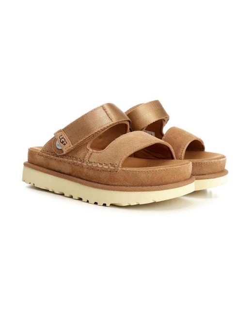 Ugg Metallic Sliders