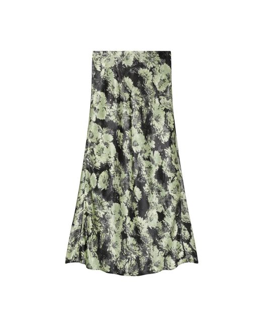 Tory Burch Maxi-Rok Met Print in het Green