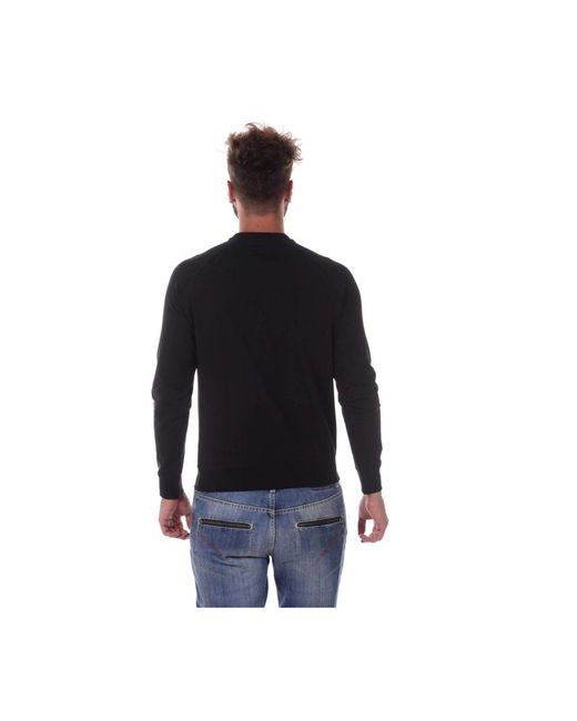 Armani Jeans Black Sweatshirts for men