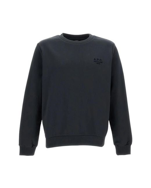 A.P.C. Blue Sweatshirts for men