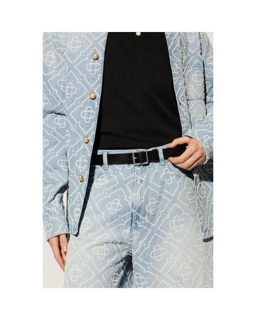 DSquared² Ledergürtel in Black für Herren