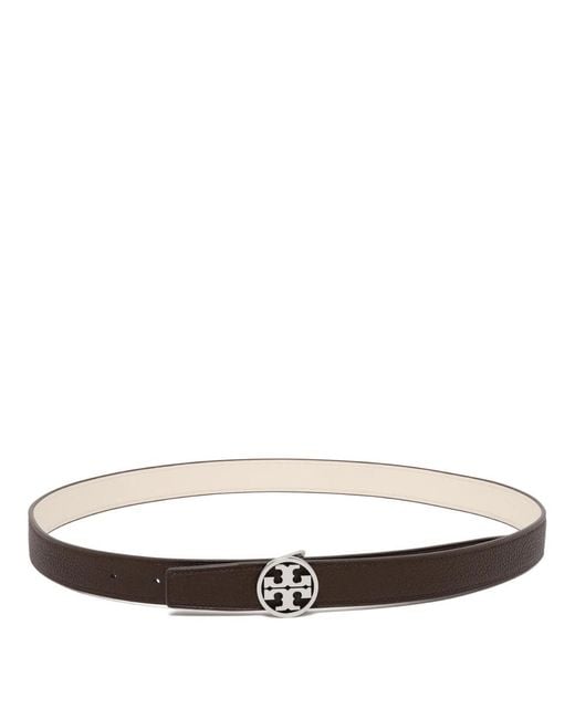 Tory Burch White Belts