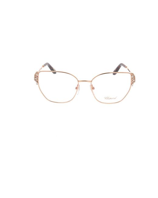 Glasses Chopard de color Metallic
