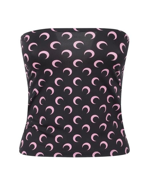 Sleeveless Tops MARINE SERRE en coloris Black