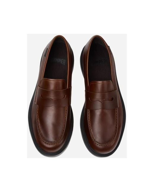 Camper Brown Loafers for men