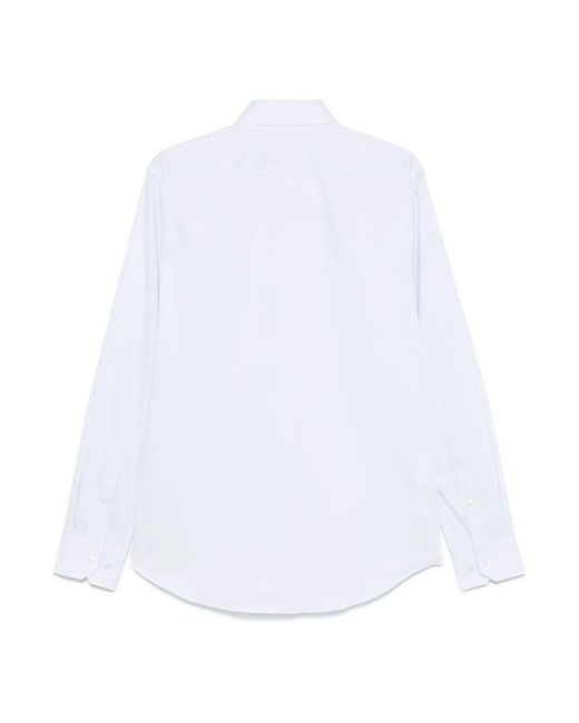 Boss Stretch-hemd mit designer-code in White für Herren