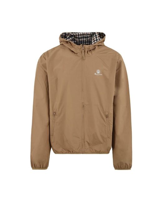 Aquascutum Brown Light Jackets for men