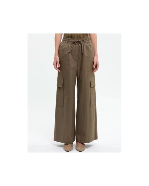 Margaux Lonnberg Green Wide Trousers