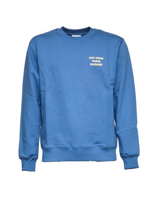 Drole de Monsieur Blue Sweatshirts for men