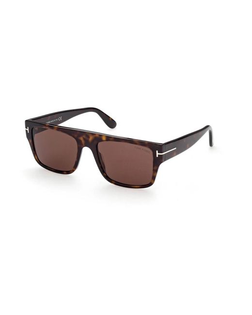 Tom Ford Brown Stylische sonnenbrille für männer