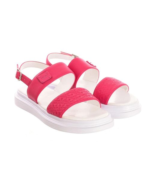 Liu Jo Pink Flat Sandals