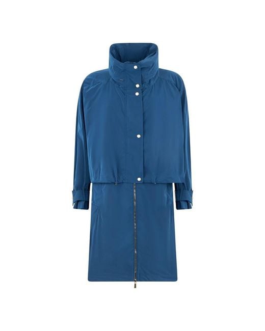 Moorer Blue Trench Coats