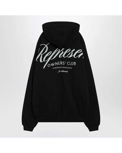 Represent Hoodie in Black für Herren