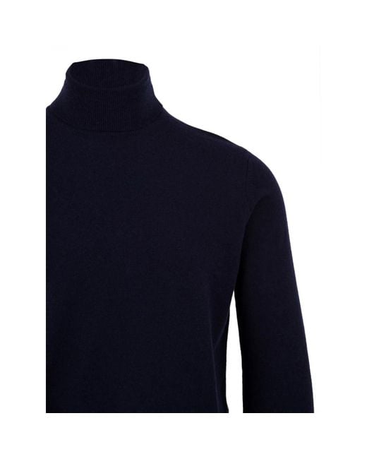 FILIPPO DE LAURENTIIS Blue Turtlenecks for men