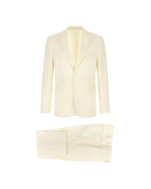 Pal Zileri Natural Single Breasted Suits for men