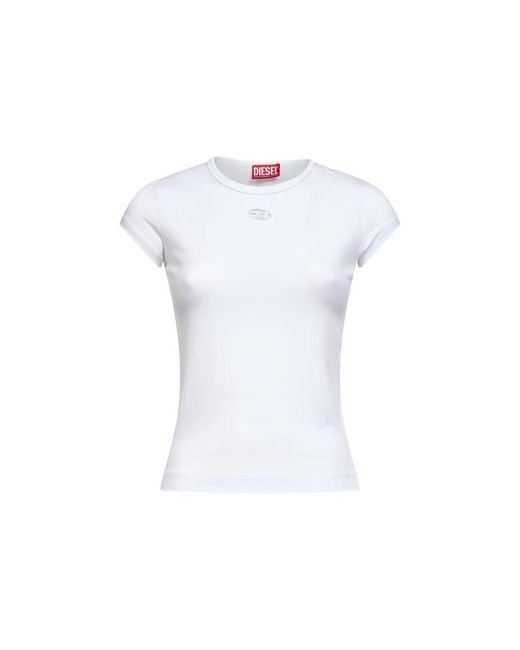 DIESEL White T-Shirts