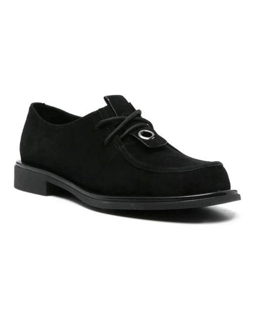 ADRIANNA FERETTI Black Laced Shoes