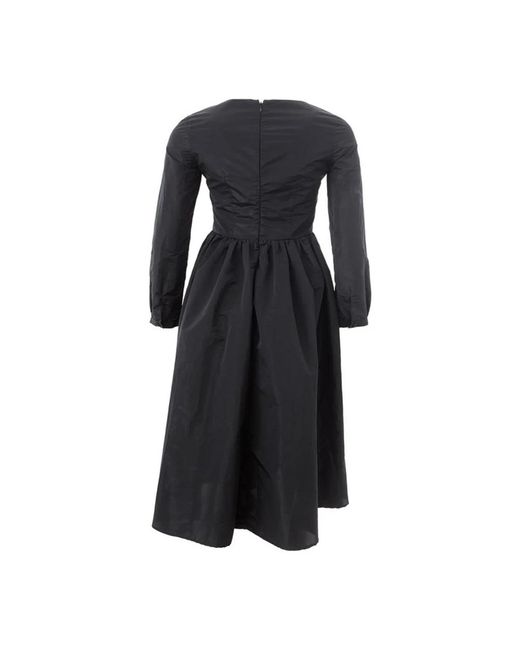 Midi Dresses Lardini de color Black