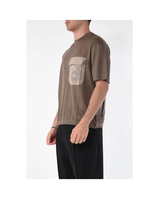 Emporio Armani Brown T-Shirts for men