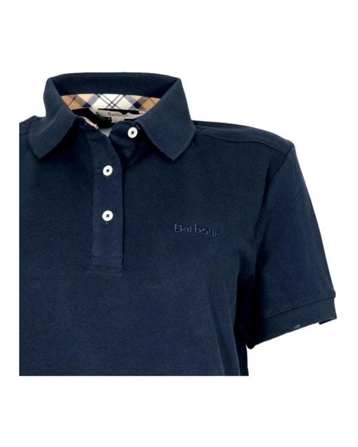 Barbour Tops ,Blauw ,Katoen Bowford Polo Shirt in het Blue