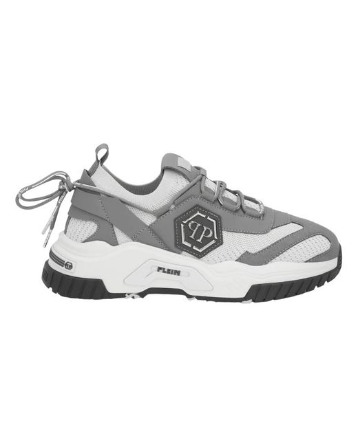 Philipp Plein Predator Runner in het Gray