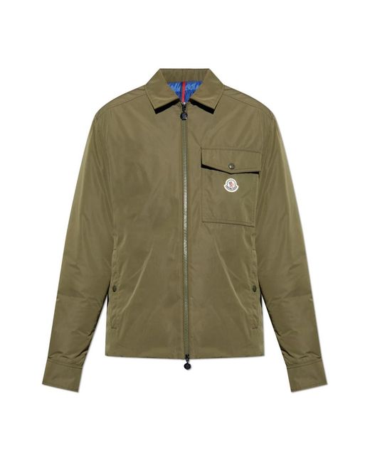 Moncler Jassen ,Groen ,Polyester Donsjack Vigeon in het Green voor heren