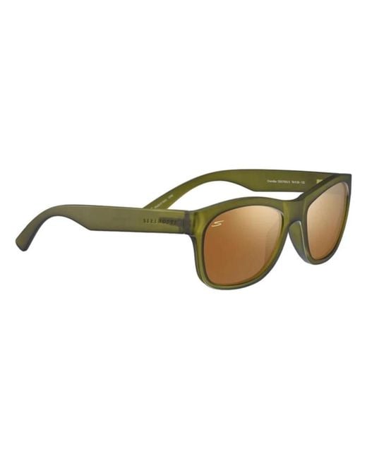 Classico aviator occhiali da sole di Serengeti in Green