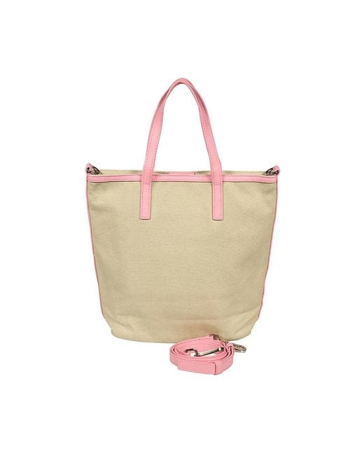 MSGM Natural Tote Bags