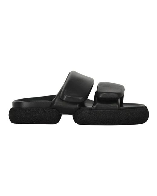 Dries Van Noten Black Sliders for men