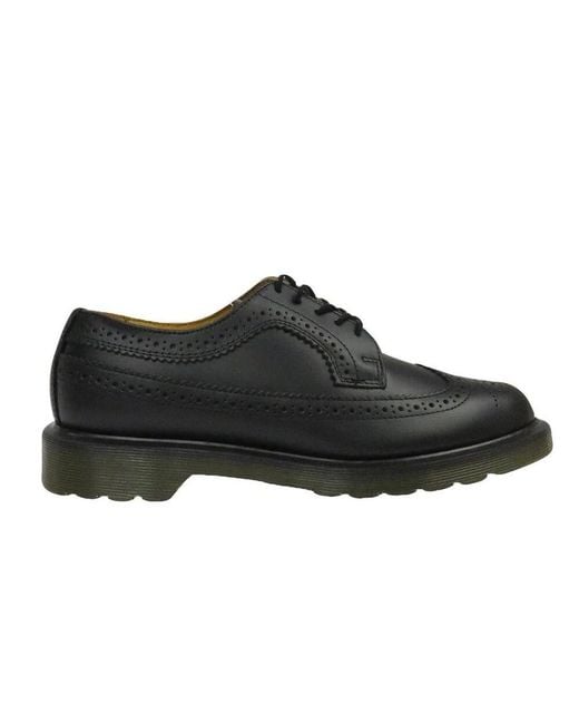 Dr. Martens Black Laced Shoes for men