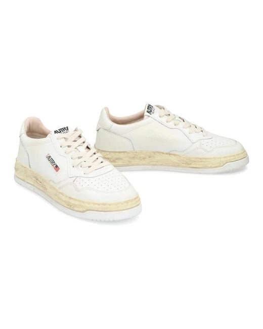 Autry White Sneakers for men