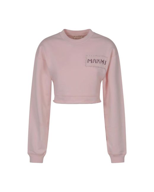 Marni Pink Sweatshirts