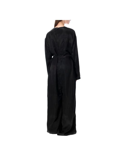 Rick Owens Black Jumpsuits