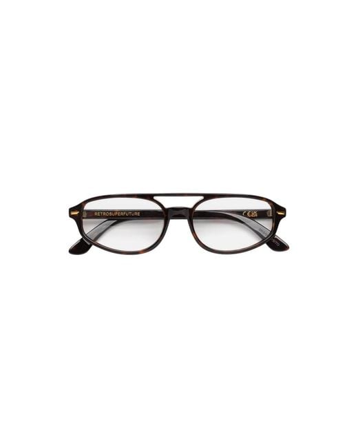 Retrosuperfuture Brown Glasses
