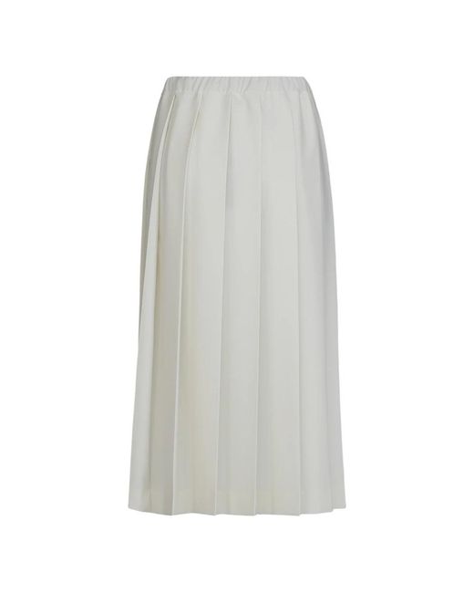 Fabiana Filippi Gray Midi Skirts