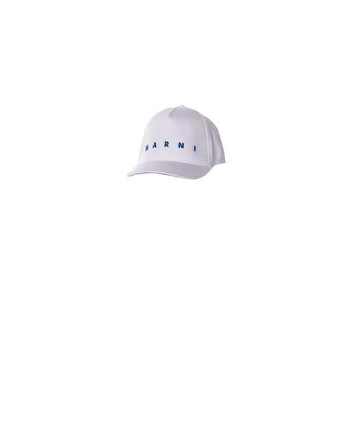 Marni White Baseball Cap