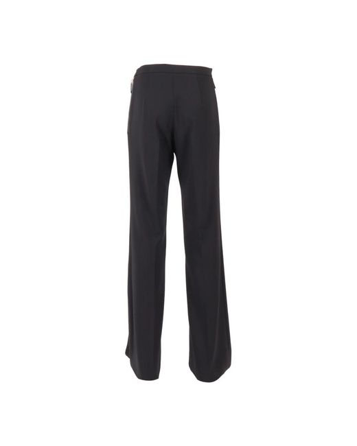 Elisabetta Franchi Blue Wide Trousers